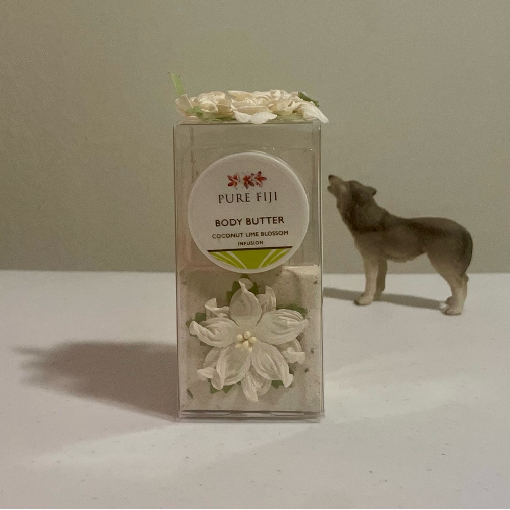 Pure Fiji lotion, body butter, and mystery gift bundle.
